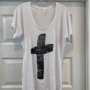 Cross graphic tee